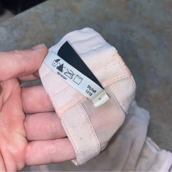 Beautiful Pastel Lace Underwire Bra from Adore Me 44DD 44E Lingerie Light Pink - Picture 7 of 10